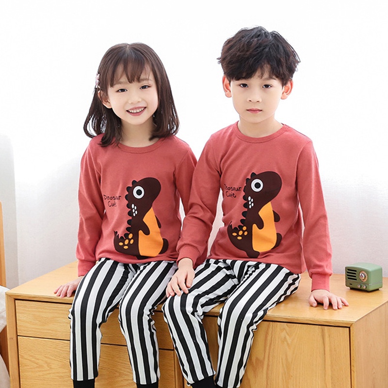 [Impor] SETELAN ANAK UNISEX LUCU / PIYAMA ANAK PREMIUM