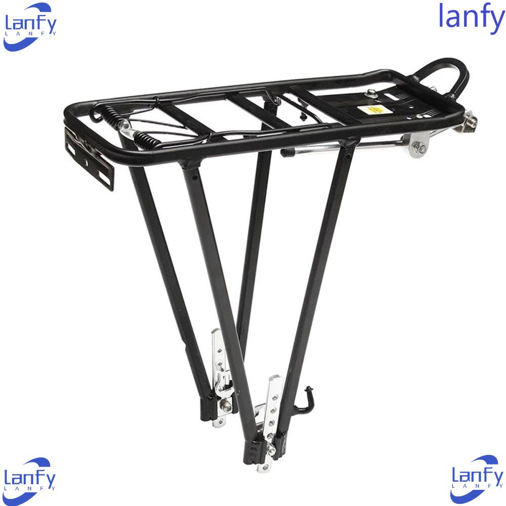 Lanfy Rak Sepeda Bersepeda Part Sepeda Part Bike Trunk MTB Bike Shelf Aluminium Alloy Sepeda Bagasi Carrier