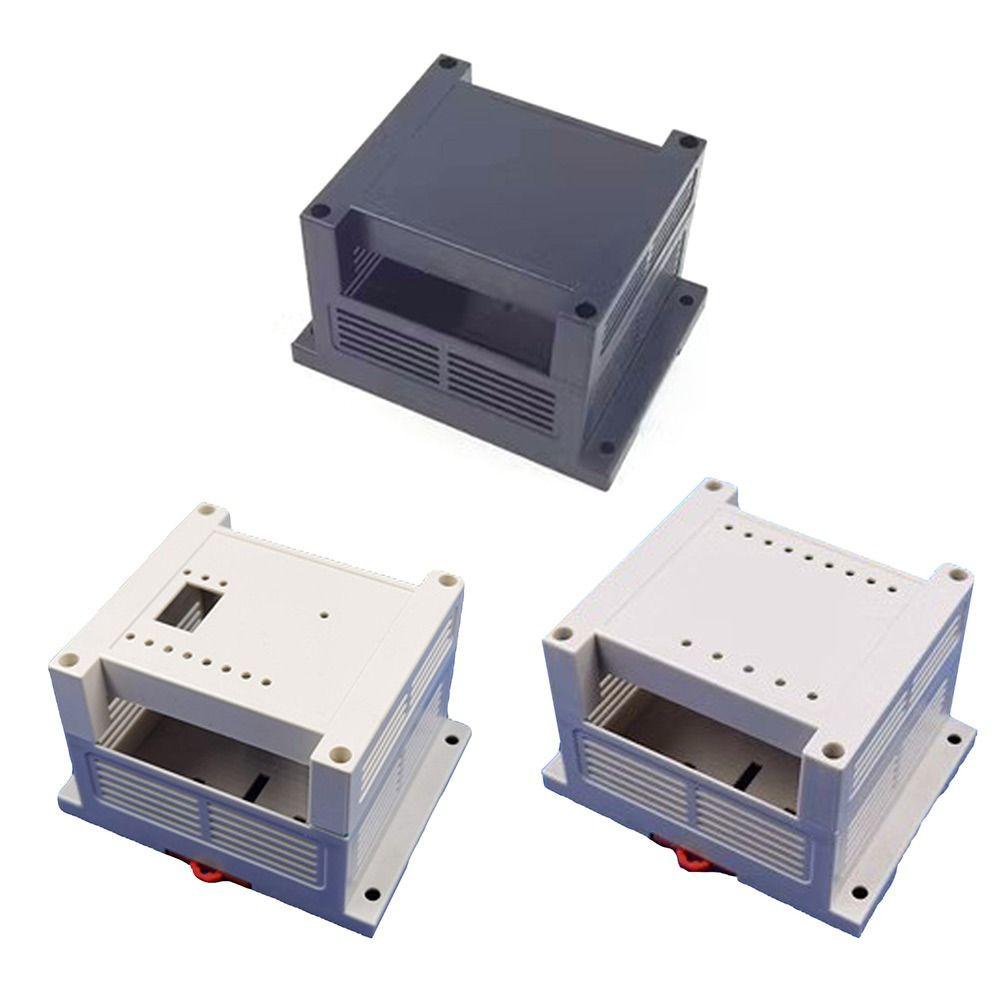 Wonder Kotak Proyek Elektronik Hitam/Putih PLC Controller Housing Kotak Instrumen Kualitas Tinggi