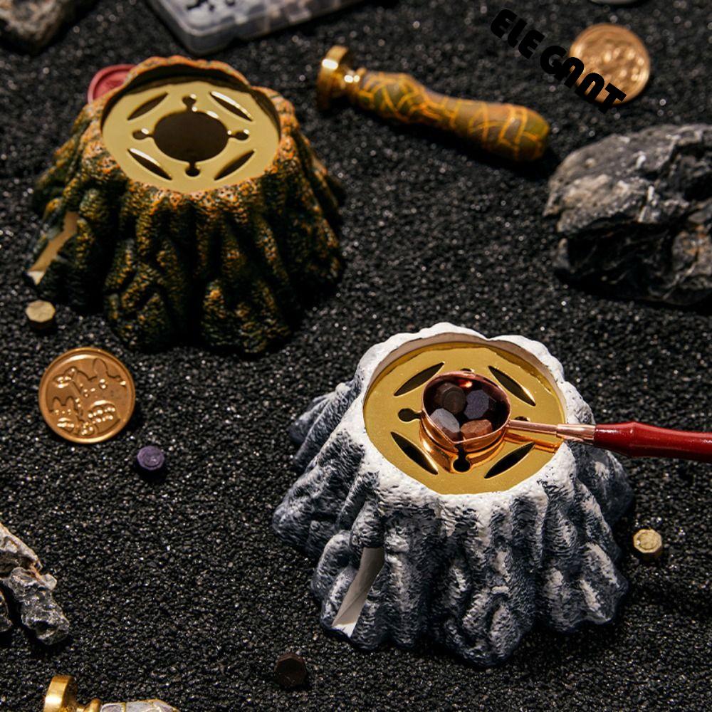 [Elegan] Panci Pelebur Lilin 3warna Kualitas Tinggi Scrapbooking Diary Album DIY Perlengkapan Kerajinan