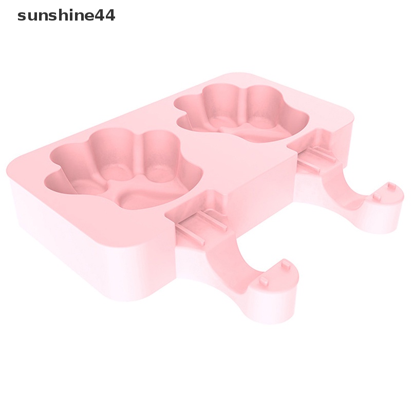 Sunshine Kartun Cetakan Es Krim Silikon Popsicle Molds Reusable Mould Summer Party Kids ID