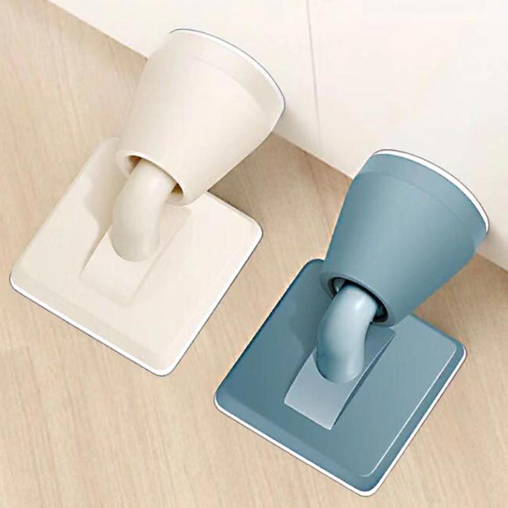 【 ELEGANT 】 Door Stopper Touch Mute Resistance Door Stop Colokan Pintu Gigi Gerbang Anti Bentur