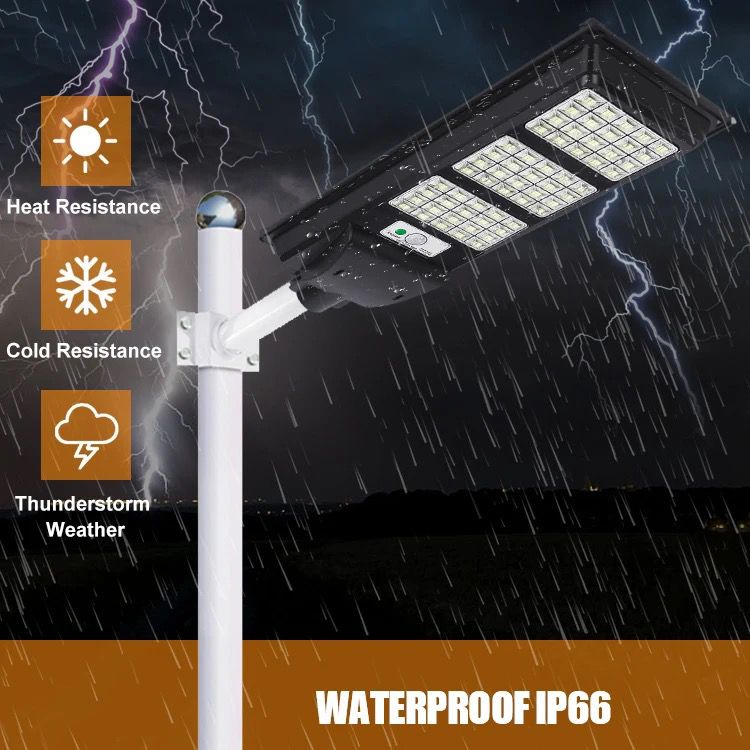 Lampu Solar PJU LED Solar Cell 150W 200W  Panel Surya Tenaga Matahari