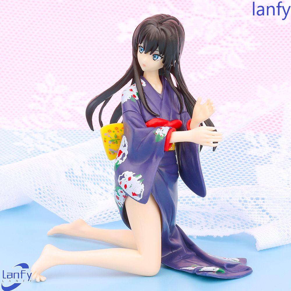 Lanfy My Teen Romantic Comedy SNAFU Untuk Hadiah Koleksi Gadis Figure Mainan Yui Yuigahama Kimono PVC Yukinoshita Yukino