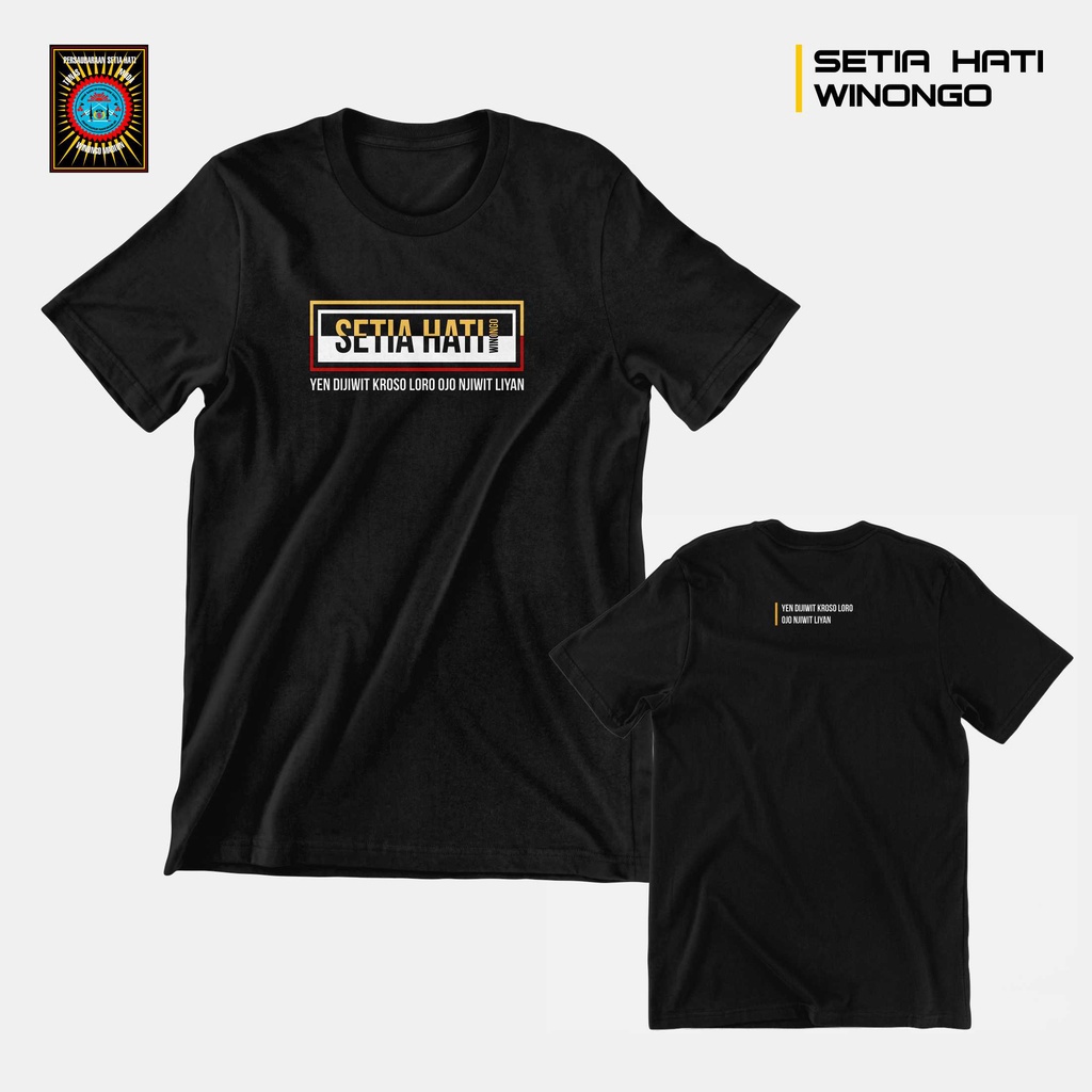 KAOS SETIA HATI - IPSIMERCH.ID / KAOS SILAT INDONESIA BERSATU IPSI PAGAR NUSA SH IKSPI TP WINONGO PS