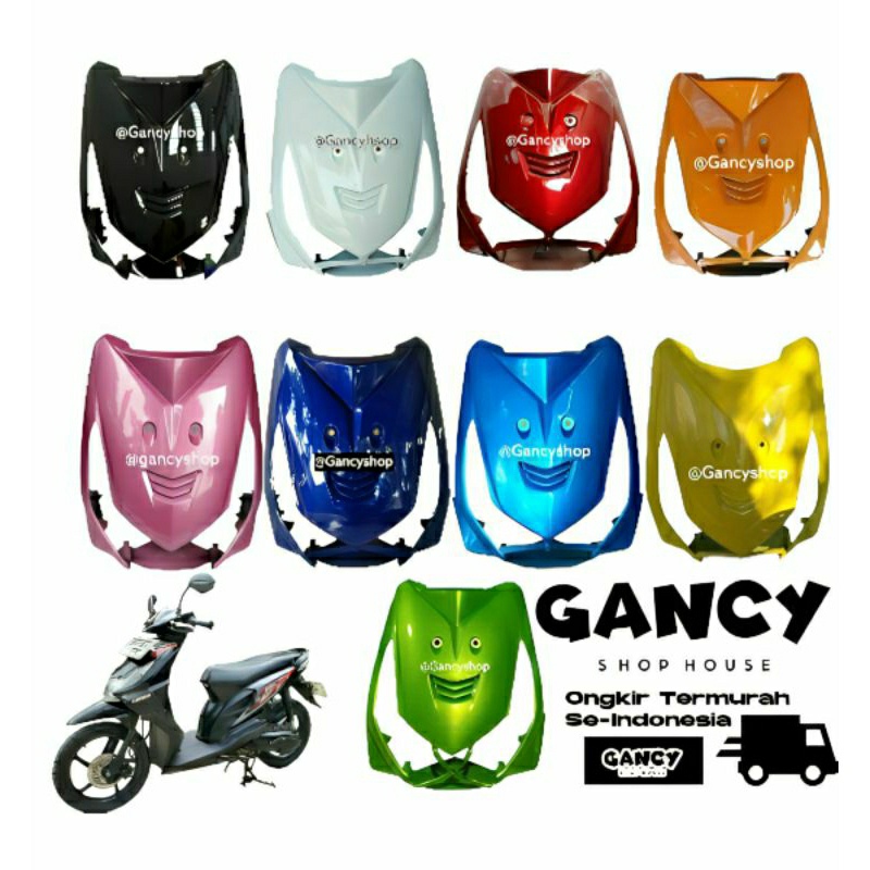 Tameng Depan beat karbu/ Dasi depan Beat Karbu Terlengkap / Tameng / Panel Honda Beat karbu 2008 200