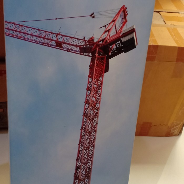 Diecast Miniatur Alat Berat Tower Crane  wolff high flyer