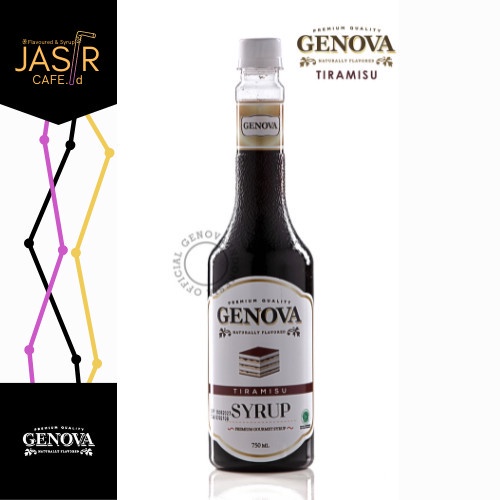 

Genova Syrup Tiramisu - 750ml