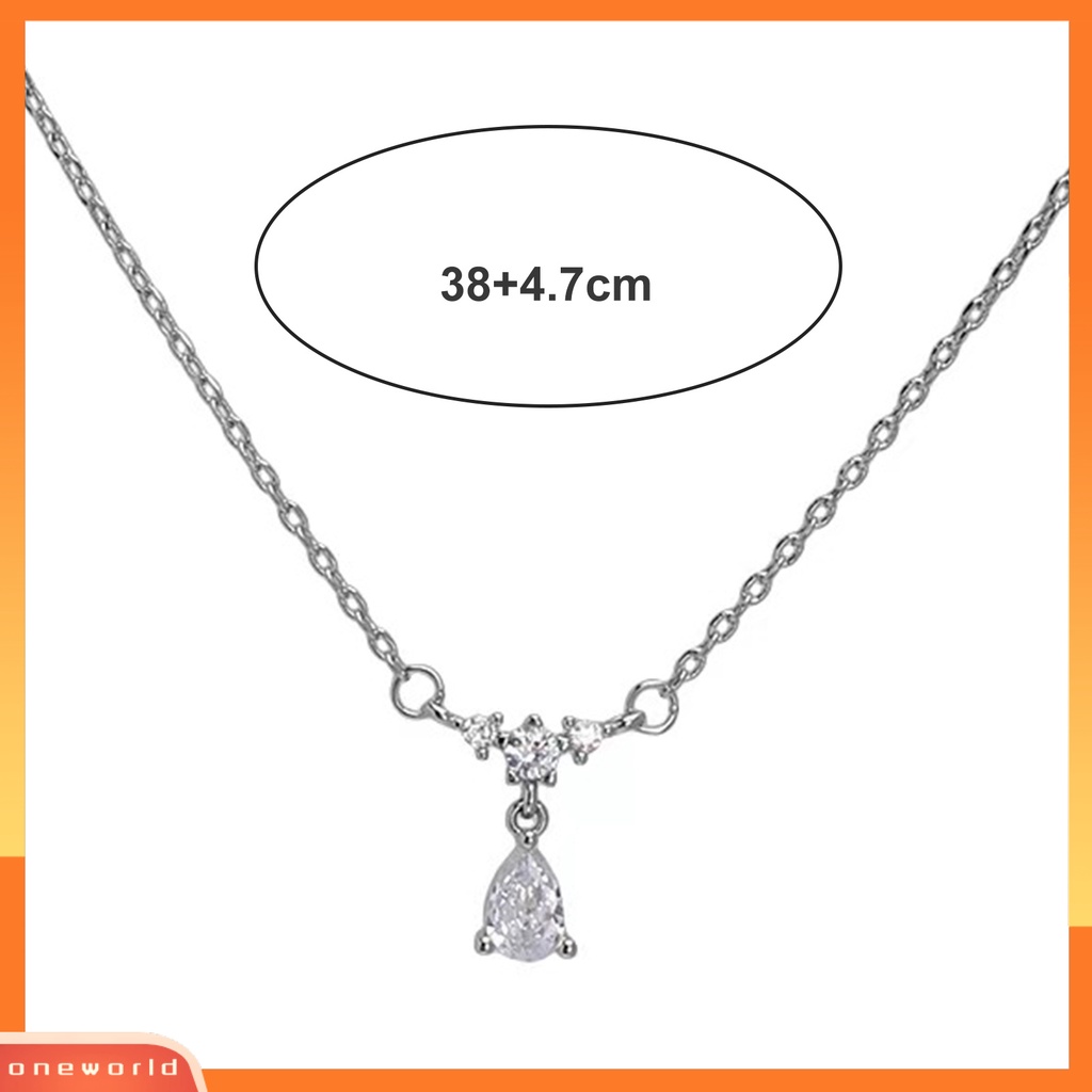 [EONE] Kalung Baja Titanium Berlian Imitasi Mengkilap Inlay Kupu-Kupu Liontin Rantai Ganda Gaun Elegan-Up Warna Perak Wanita Choker Sweater Necklace Aksesoris Perhiasan Hadiah