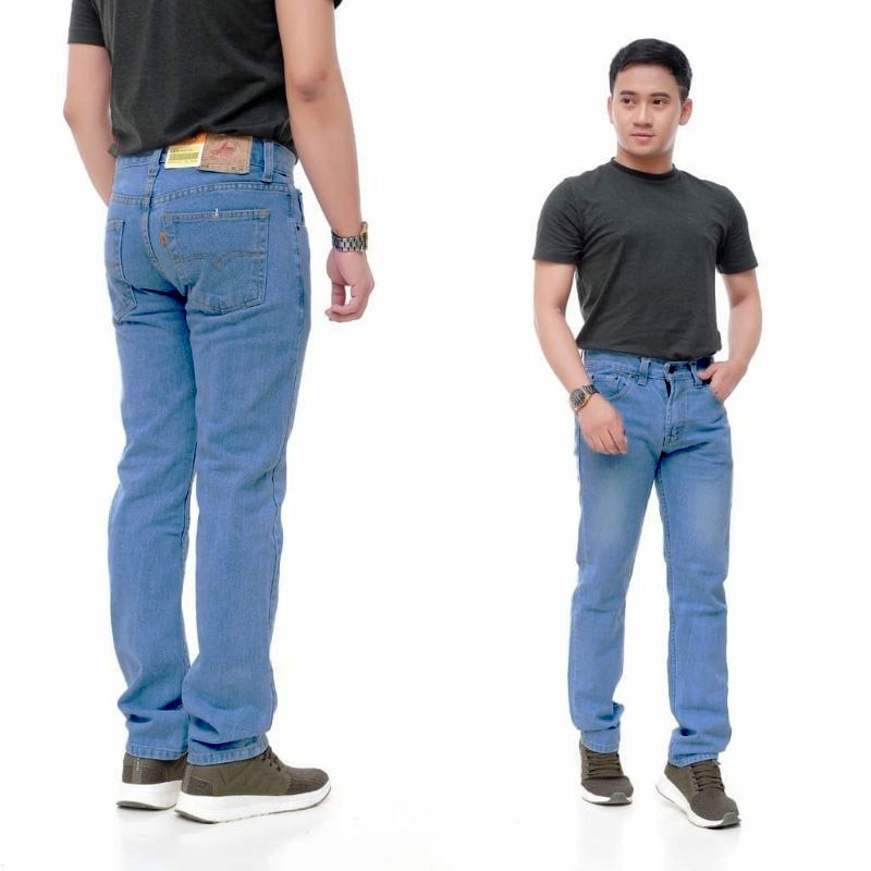 Jeans Panjang Pria Celana Kekinian Denim Style