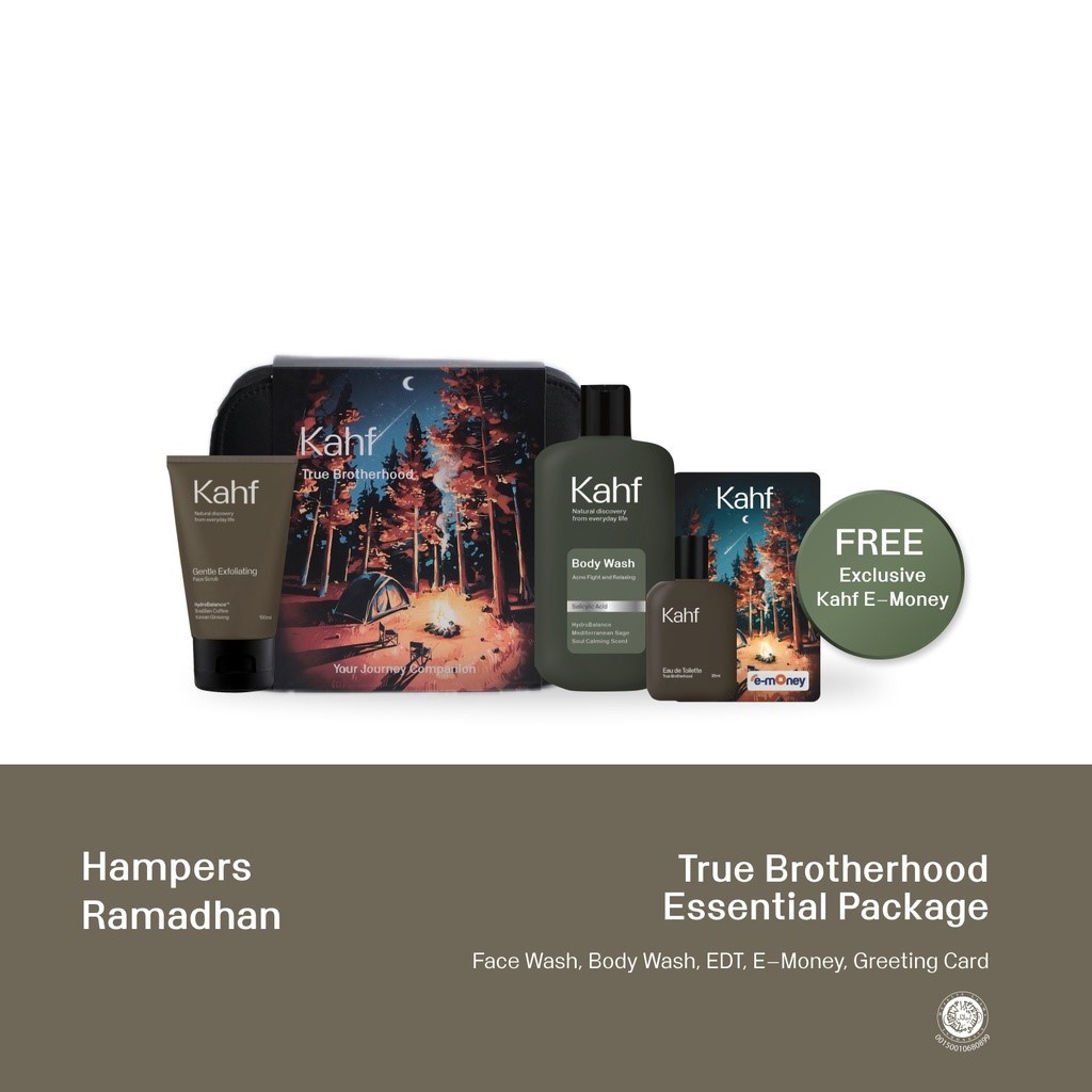 Kahf True Brotherhood Essential Package - Hampers Ramadhan