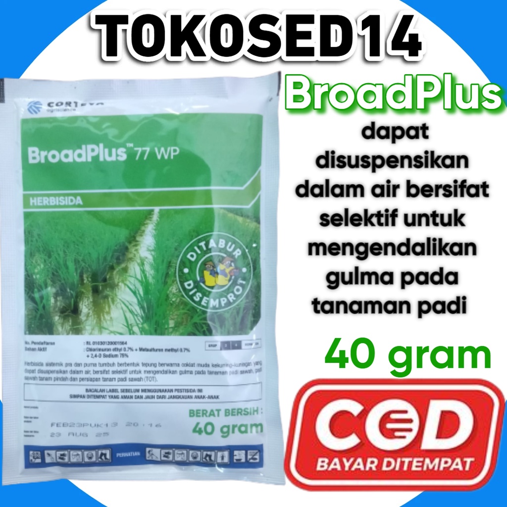 Herbisida dupont ally plus / broadplus 77 wp