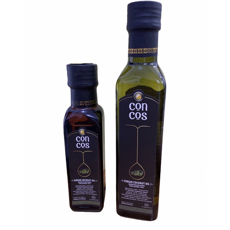 

Concos Virgin Coconut Oil 100ml, 250ml (CitraFood)