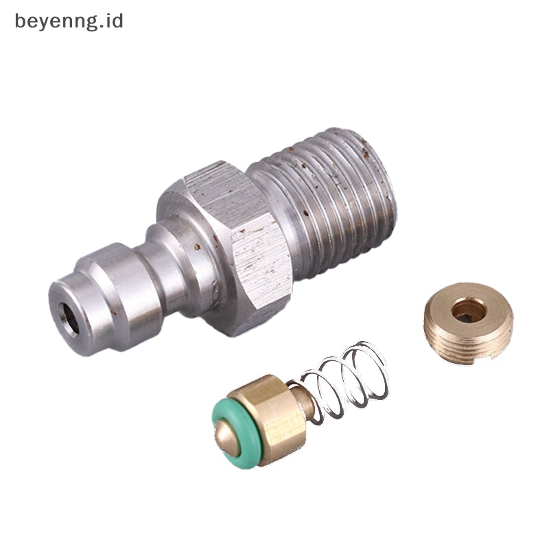 Beyen PCP Paintball Pneumatic Quick Coupler 8mm M10x1 Male Plug Adapter Fitg1/8NPT ID