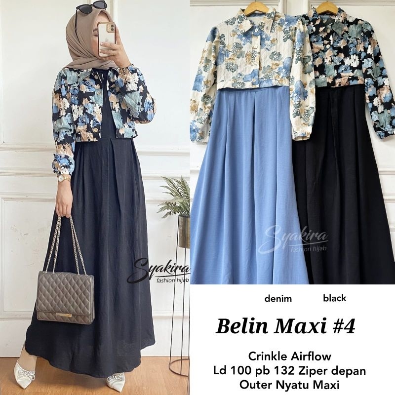 BELIN Maxi busui #4 ORI SYAKIRA | Crinkle Airflow