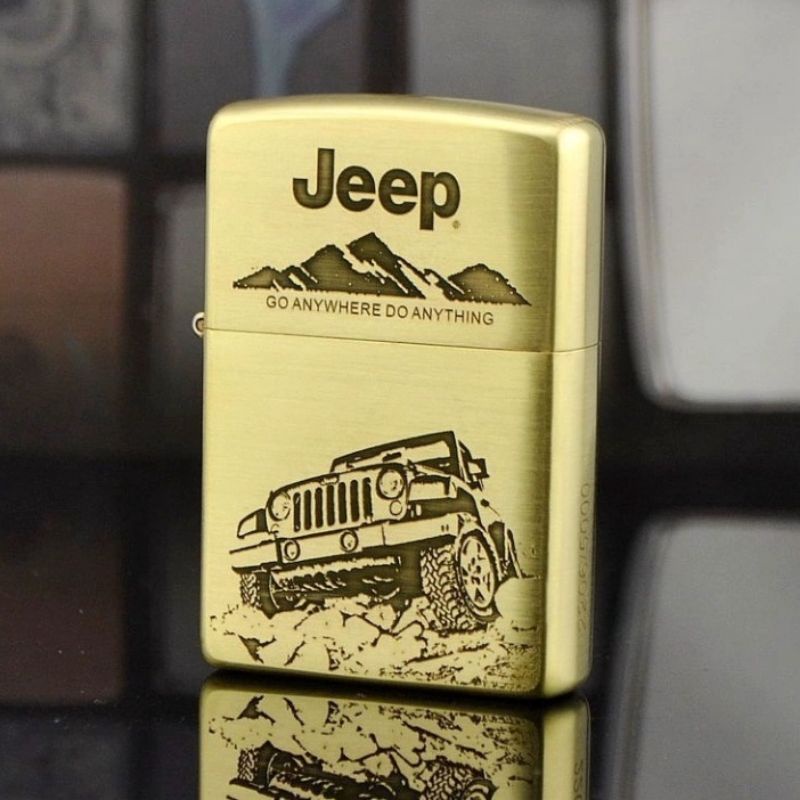 Zippo Motif Grafir Zippo Motif JEEP Gold Zippo Motif Premium MANCIS ZIPPO