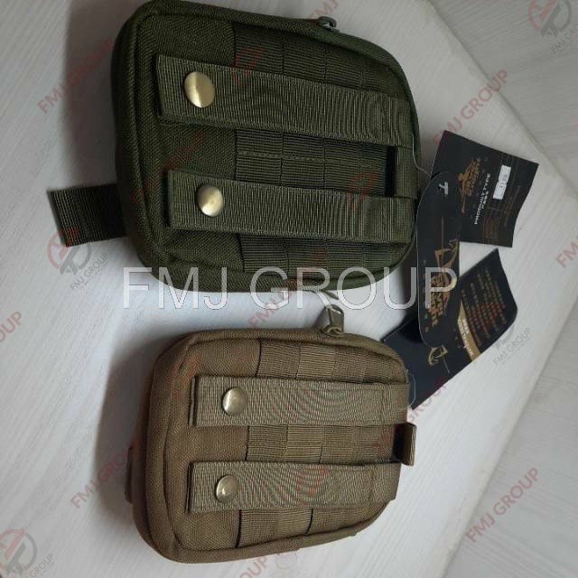 Sarung HP Tactical Hitam,Tan,Hijau Army Code 1188  Silver Knight Original