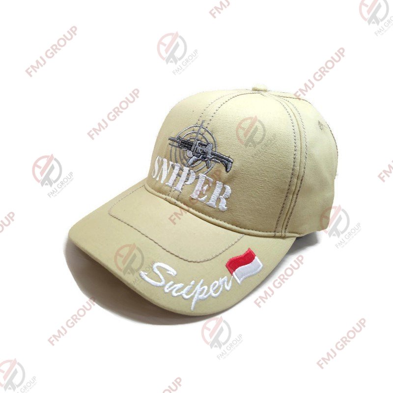 Topi Baseball Canvas - Topi Sniper - Topi Glock - Tactical