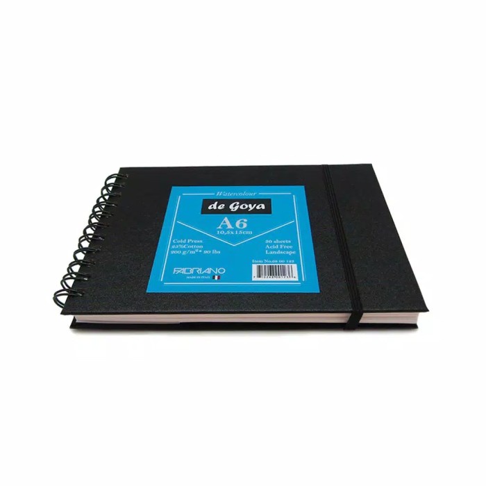 

De Goya Watercolor Spiral A6 CP - Cold Press - Sketchbook cat air