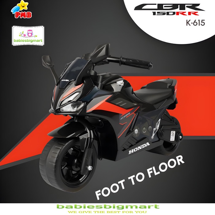 Sepeda Balance Bike Anak Motor Kaki PMB K615 CBR150 Kayuh Tolocar Push Licence Made In Indonesia