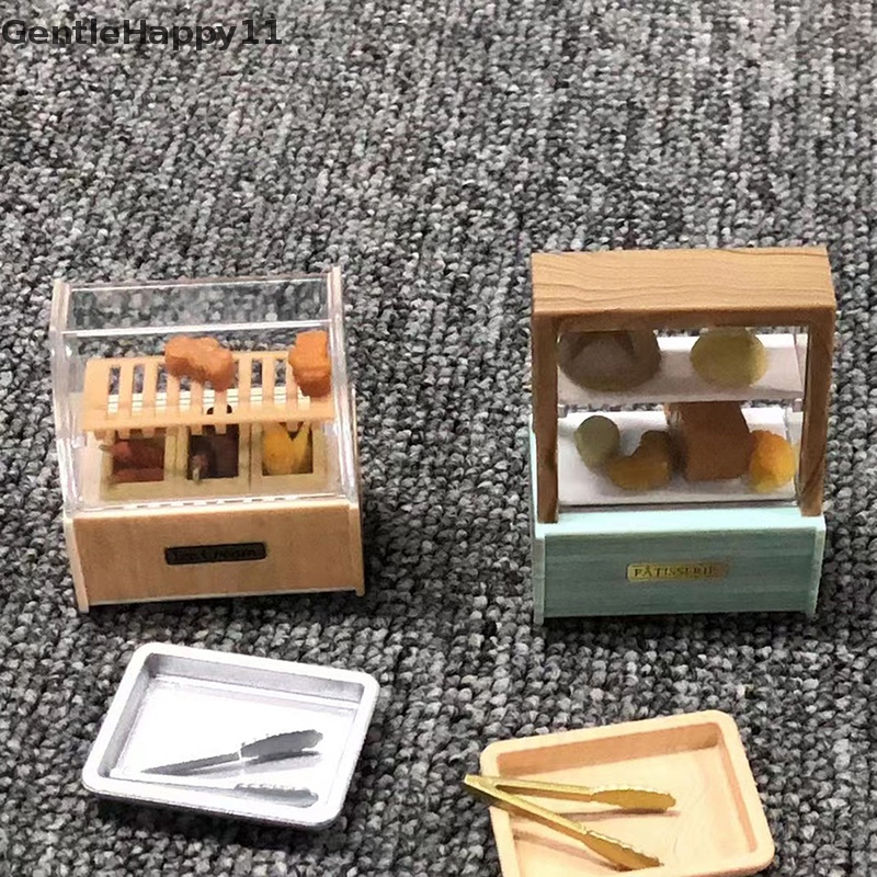 Gentlehappy Rumah Boneka Miniatur Simulasi Model Pantry Mini DIY Aksesoris Scene Decor Mainan id