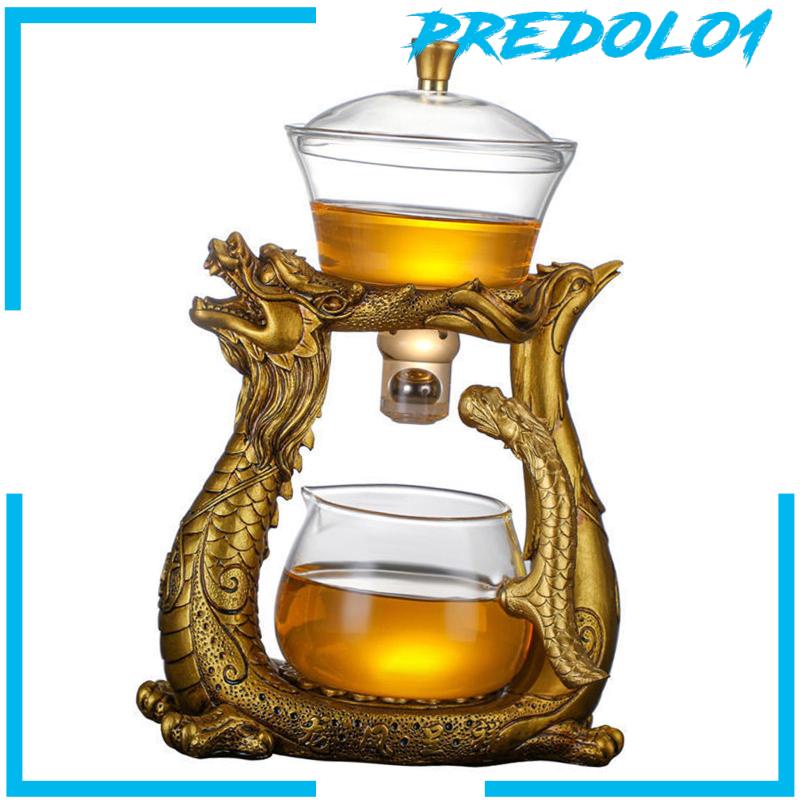 [Predolo1] Teko Kaca Tea Set Tahan Panas Untuk Dekorasi Meja Camping Outdoor