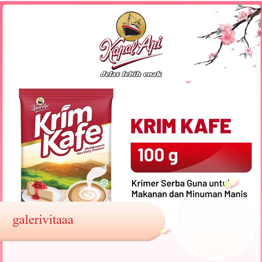 

Kapal Api Krim Kafe 100 Gram