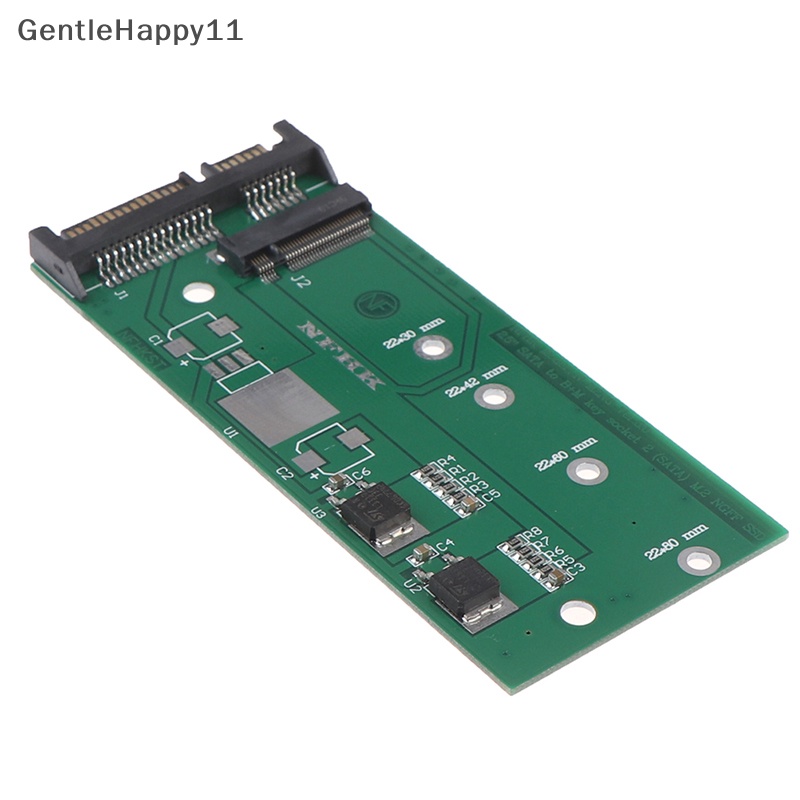 SATA Gentlehappy Kunci B M.2card ngff (m2) ssd to 2.5 &quot;Adaptor Data ssd to sata3 convert card id