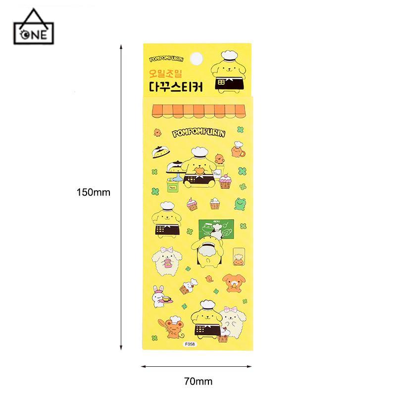 COD❤️Stiker Koromi Waterproof Kartun Sanrio MELODY Untuk Diary Stiker Dekorasi DIY-A.one