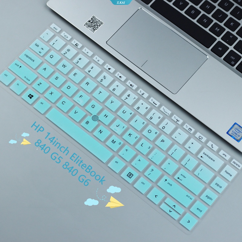 Cover Keyboard Laptop Bisa Dicuci Dan Dilepas Untuk HP 14inch EliteBook 840g5 840g6 Silikon Keyboard Perlindungan Kulit Dan Tahan Debu Film [ZK]