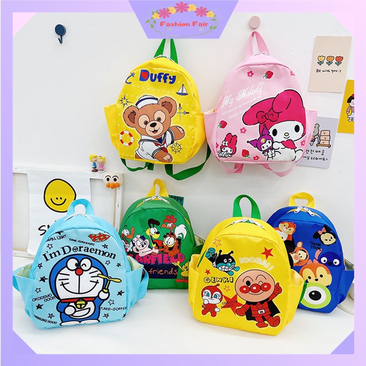 FASHION FAIR - D6137 Tas Ransel Anak / Backpack Motif Cartoon / Tas Anak Karakter / Ransel Sekolah Anak / Ransel Sekolah Anak