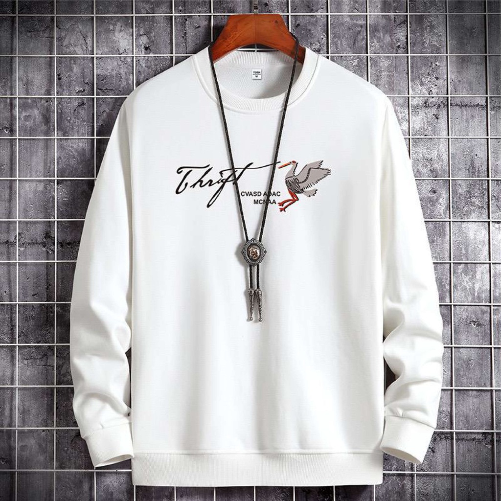 Bisa Bayar Di Tempat/ BS//THIRF BAJU TANGAN PANJANG PRIA FASHION REAL PICTURE