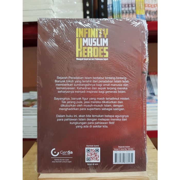 Buku Infinity Muslim Heroes - Edgar Hamas - Gensa Berilmu