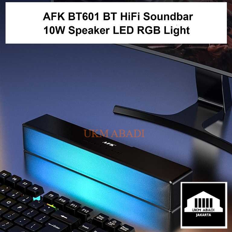 Speaker Soundbar Active Speaker Bluetooth Home Theater LED RGB BT601