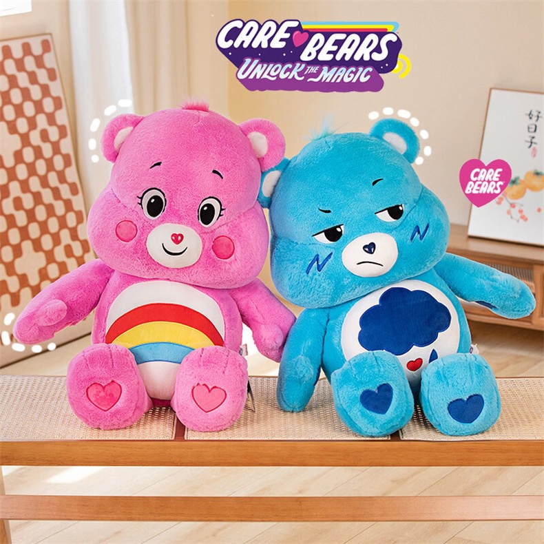 Kartun Perawatan Beruang Rainbow Bear Boneka The Cheer Bear Mainan Mewah Beruang Ornamen Anak Bayi Dewasa Bantal Dekorasi