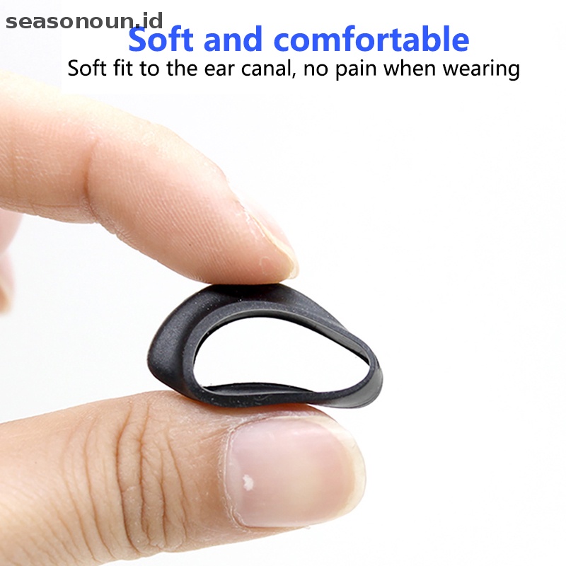 Seasonoun 1Set Earphone Silikon Case Buds+Ear Pads Caps Eartips.