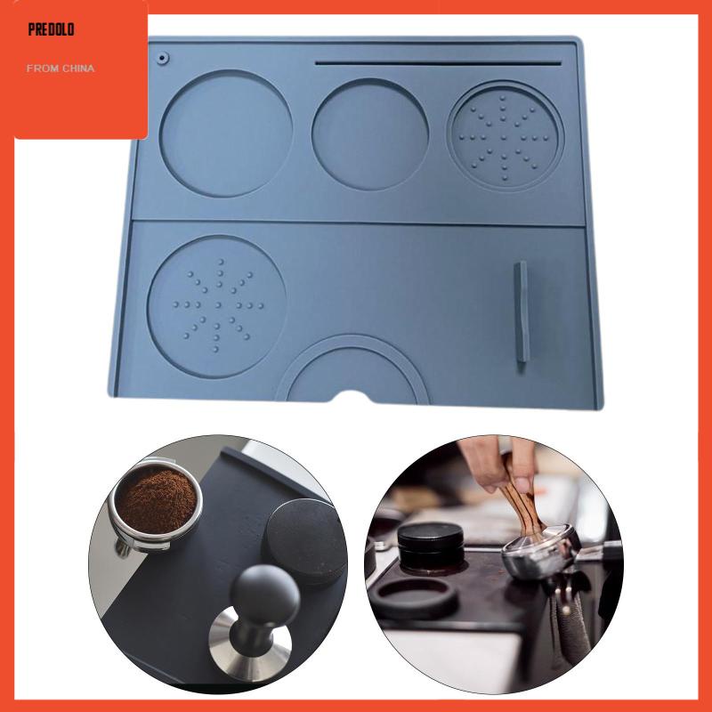 [Predolo] Bagian Keset Silikon Anti Slip Holder Pad tamper Mat Untuk Bar Dapur Worktop