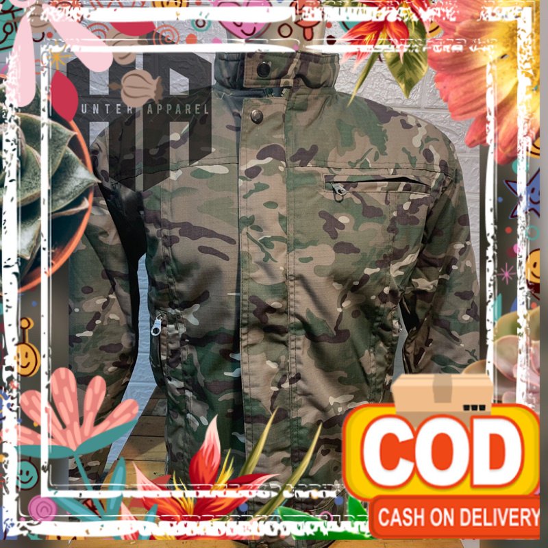 Jaket Loreng Multicam - Jaket ABG Loreng Multicam - Jaket Motor Loreng Multicam - Jaket Berburu - Ja