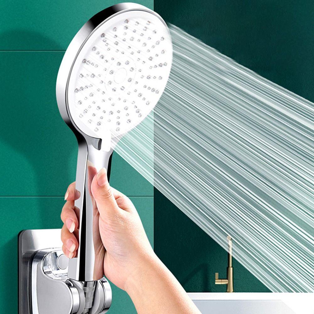 Populer Kepala Shower Tekanan Tinggi 5mode Semprotan Home Shower Mandi Head