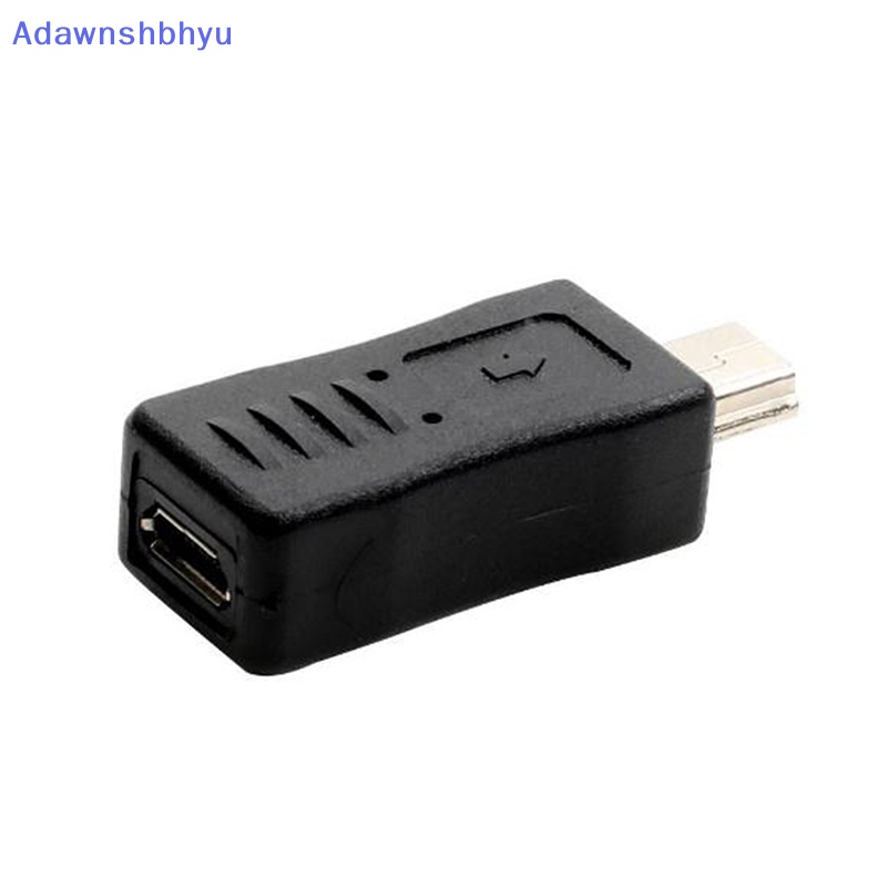 Adhyu Adaptor Charger Converter Adapter Micro USB Female to Mini USB Male ID