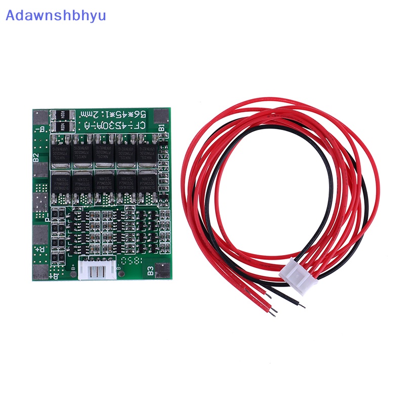 Adhyu 4S 14.8v 30a bms Papan Perlindungan Pcb18650 li-ion cell balance ID