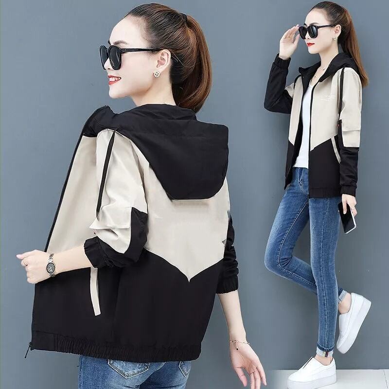 jaket hoodie wanita varsity/jaket bomber wanita