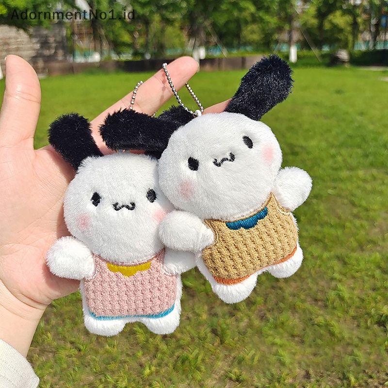 [AdornmentNo1] Lucu Boneka Anjing Pacha Mewah Liontin Gantungan Kunci Hiasan Gantung Aksesoris Pakaian Trendy Dekorasi Tas Keychain Pendant [ID]