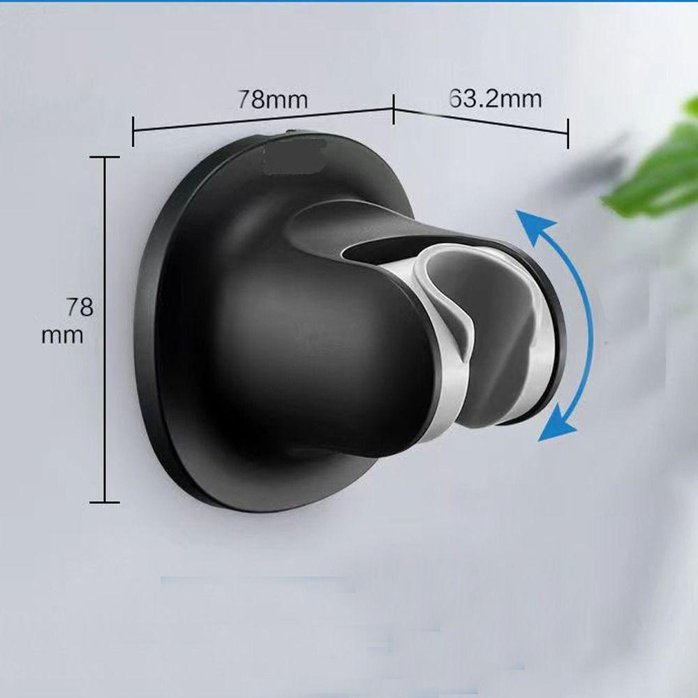 Populer Shower Head Holder Self-adhesive Support Kamar Mandi Rumah Sprayer Dasar Tetap