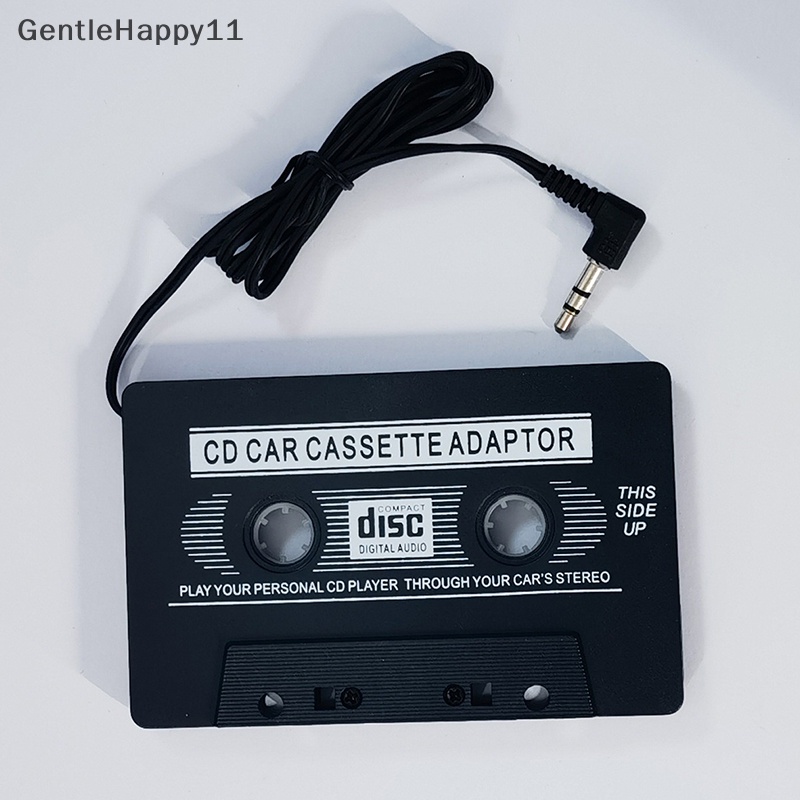 Gentlehappy High Quality Car MP3 MP4 Kaset Tape Adapter Handphone Audio Converter Car Tape Converter Untuk IPod MP3 CD DVD Player id