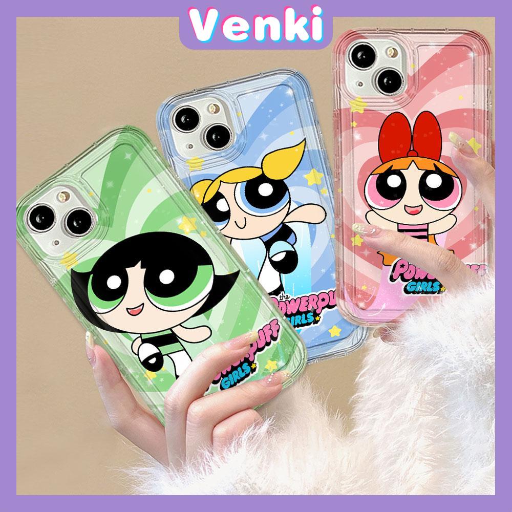 VENKI - For iPhone 11 Case Clear Phone Case TPU Soft Case Airbag Shockproof Protection Camera Cute Little Girl Compatible with iPhone 14 13 Pro Max iPhone 12 Pro Max XR XS 7 8Plus