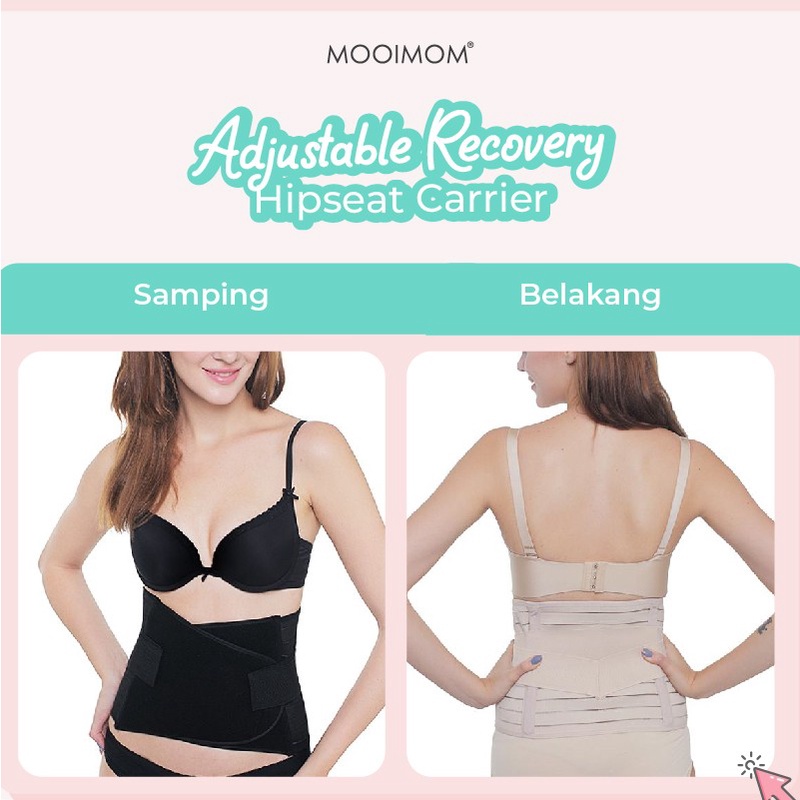 MOOIMOM Adjustable Elastic Recovery Corset | Korset Melahirkan