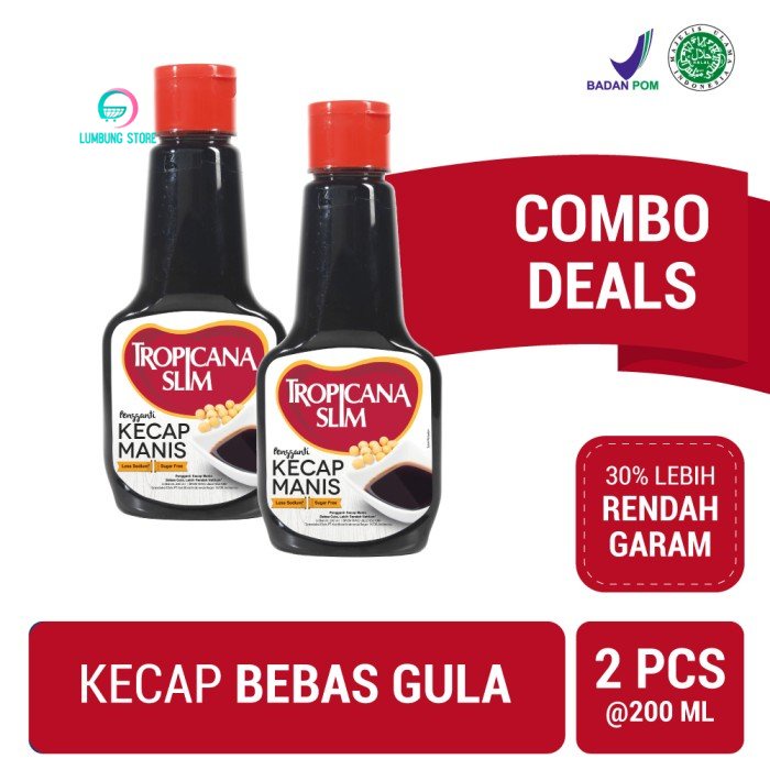 

Twin Pack: Tropicana Slim Kecap Manis 200ml