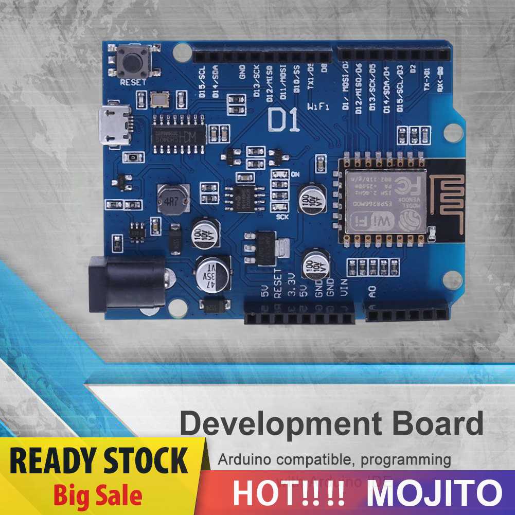 Wemos D1 WiFi Module Based ESP-8266EX Papan Pengembangan Untuk Arduino Compatible