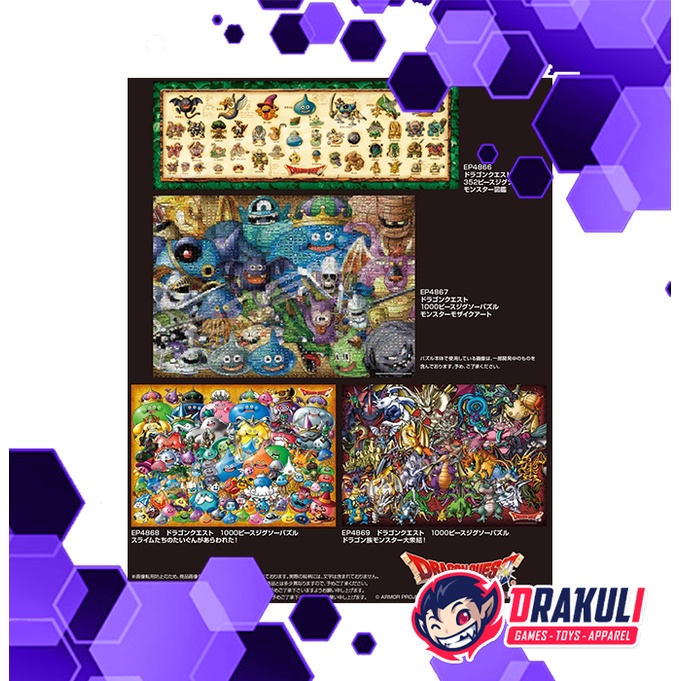 Jigsaw Puzzle Ensky Dragon Quest The Slimes Have Appeared (1000 Pieces)